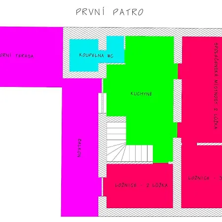 Tatil Evi Cejkovsky Dvorek Cejkovice (Hodonin)